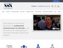Tablet Screenshot of nsacolorado.org